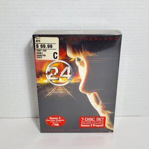 24 Complete Season 4 DVD Seven Disc Set Kiefer Sutherland New Factory Sealed